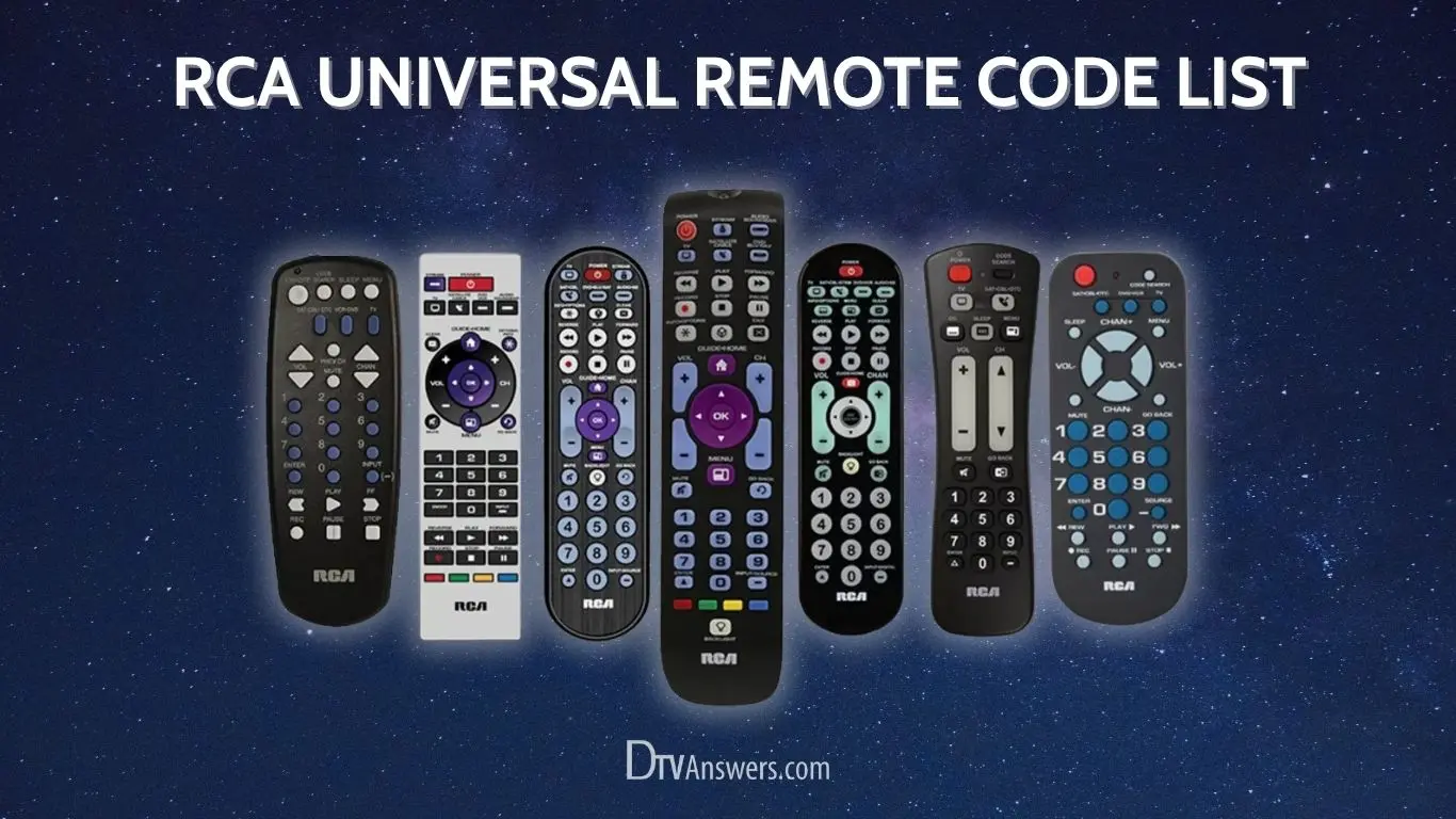 Programming Codes for the RCA Universal Remote: A Complete Guide