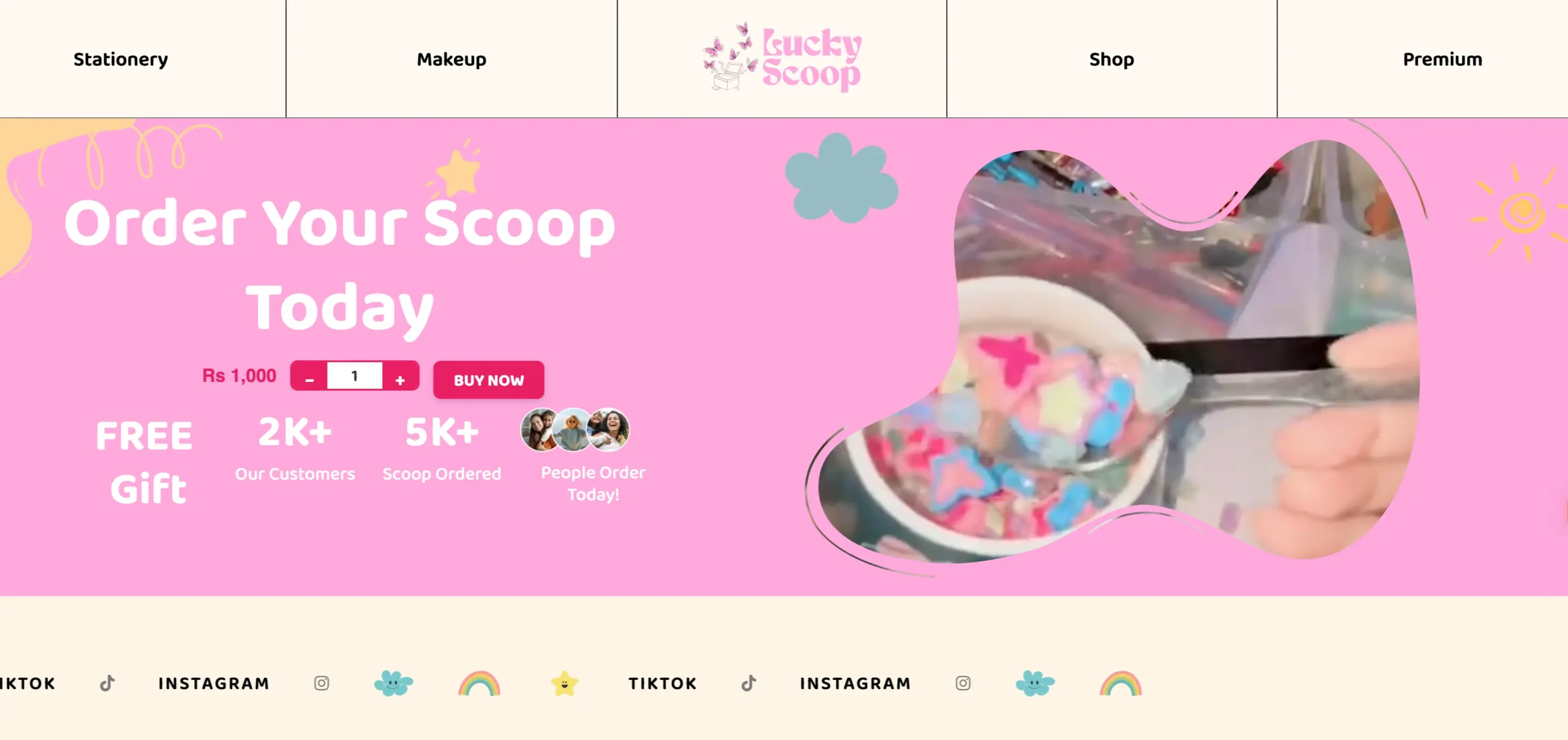 lucky scoop